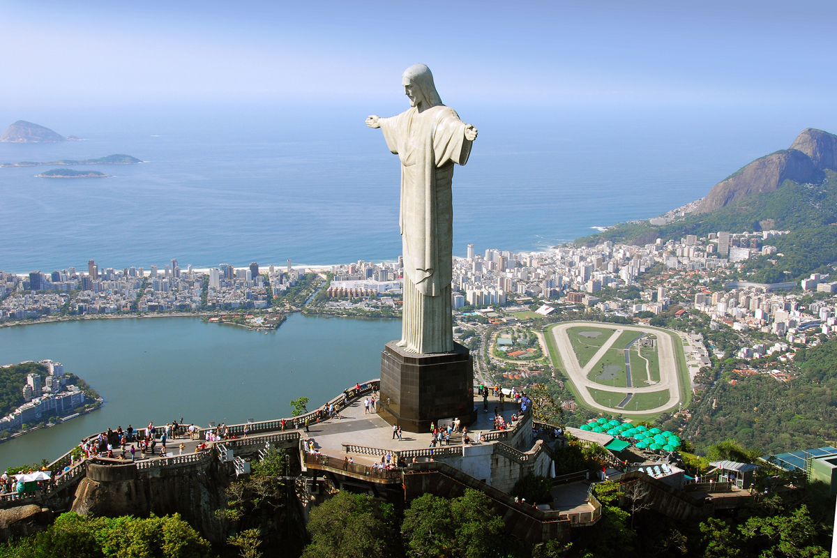  Christ the Redeemer Monument and Rio De Janeiro