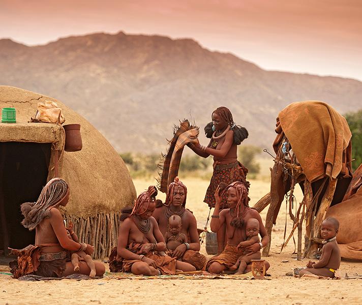 Оленеводы химба, Намибия, Африк