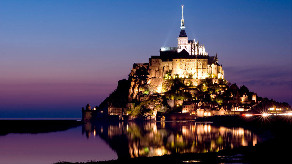 Мон-Сен-Мишель, Нормандия