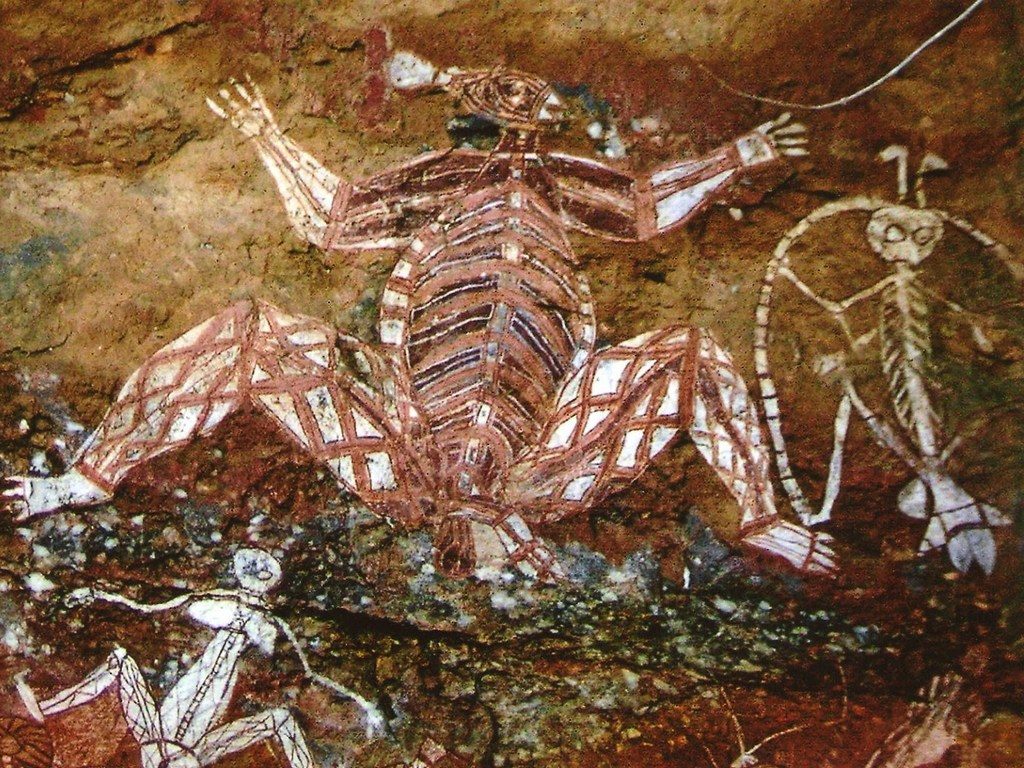 Наскальные Рисунки парка Какаду