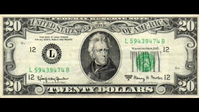 20$: Эндрю Джексон