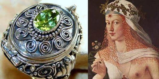 Лукреция Борджиа и кольцо
